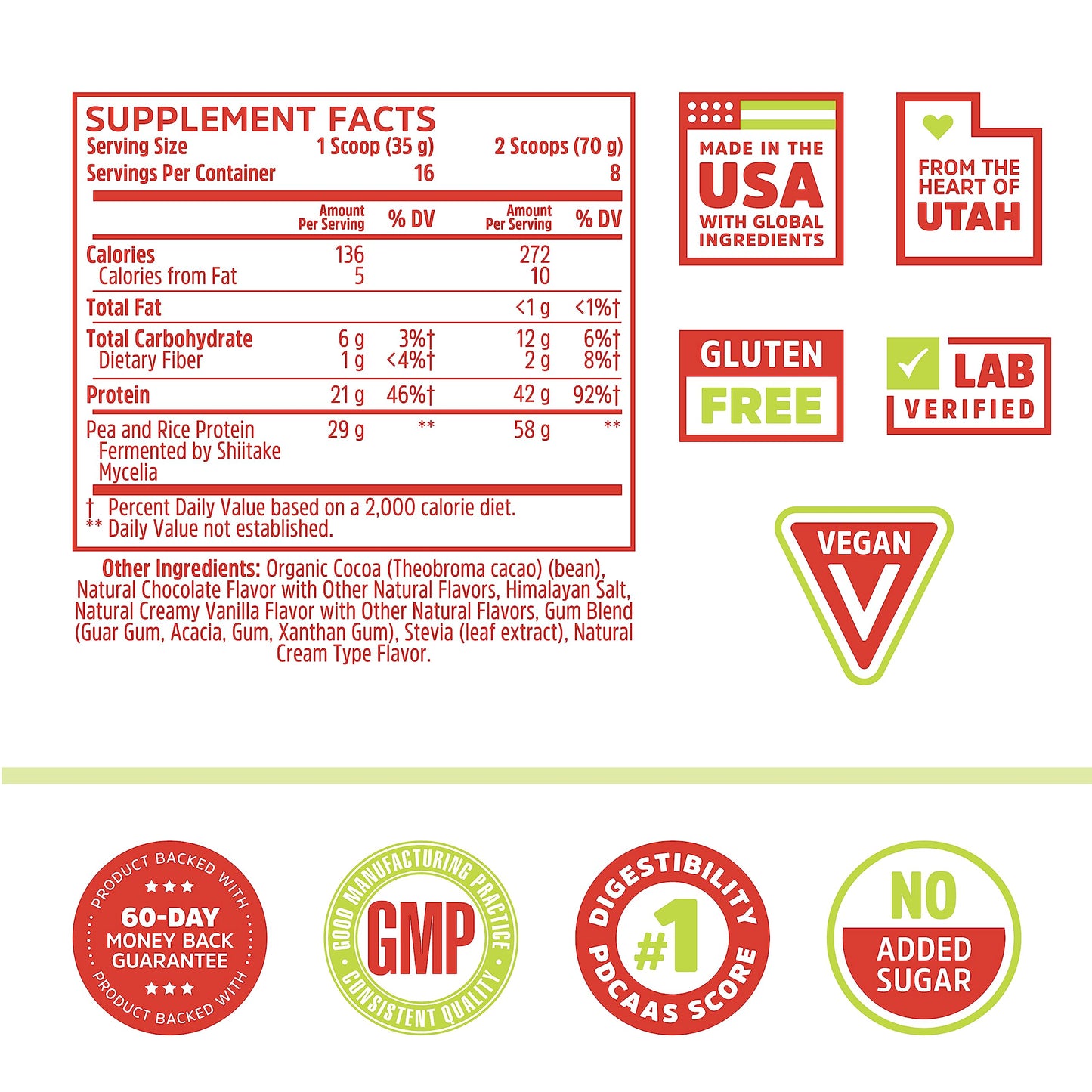 Zhou Nutrition Plant Based Vegan Protein Powder, Best Absorption Digest Score, Complete Zhou NutritionBuy Supplements Australia