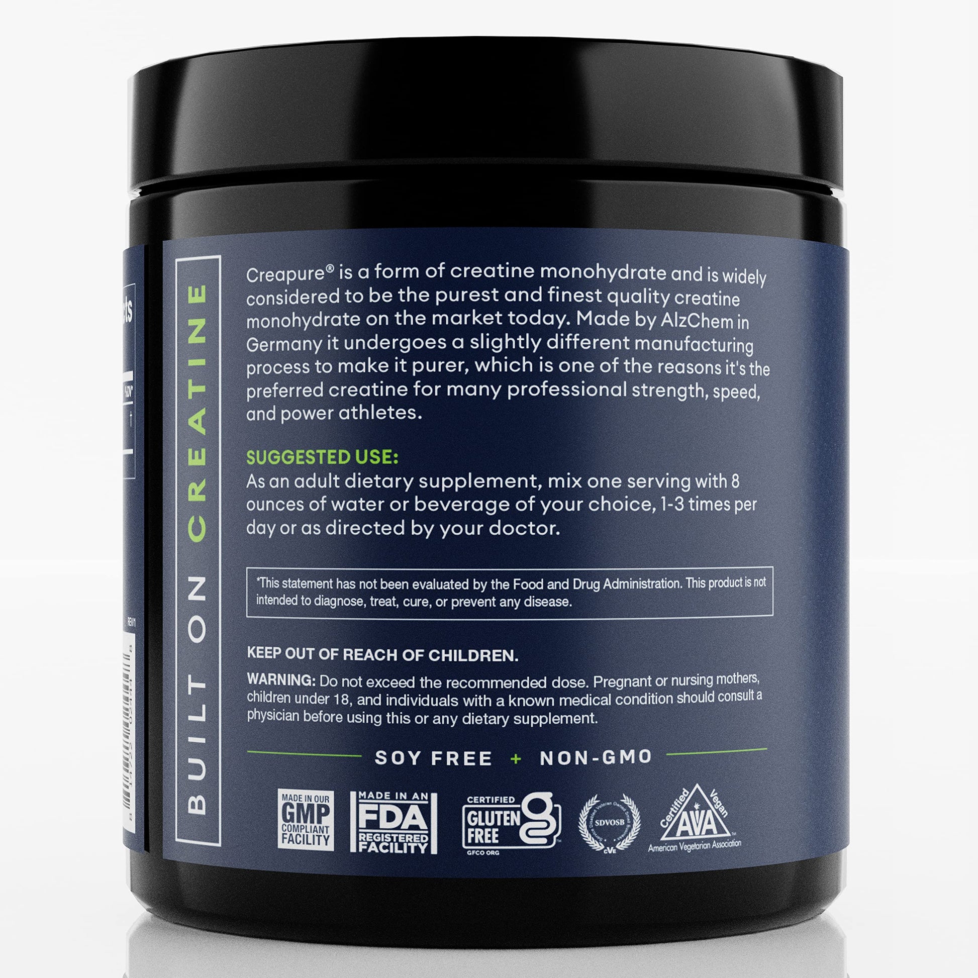 CREA SUPPS Premium Creapure Creatine Monohydrate Powder | Pure, Vegan, Keto CREA SUPPSBuy Supplements Australia
