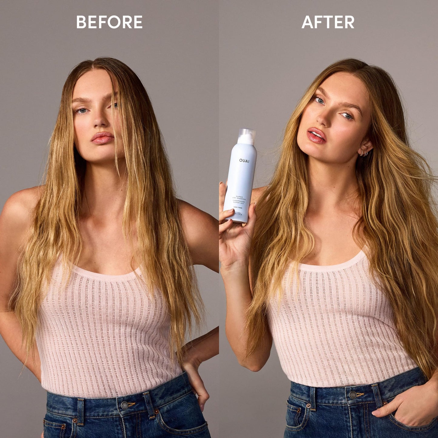 OUAI Super Dry Shampoo - Volumizing Dry Shampoo - Absorbs Oil, Dirt & Sweat - Blends Seamlessly into Hair with Zero Residue & Enriched with a Long-Lasting Scent - Cape Town (4.5 oz) OUAIBuy Supplements Australia