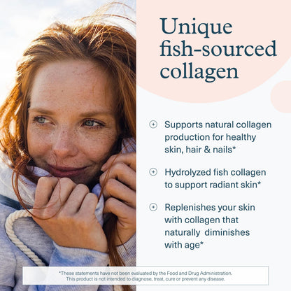 Youtheory Marine Collagen Tablets - 2,500 mg Fish-Sourced Collagen Peptides- with Vitamins A, C, E, B6 & B12 - Supports Joint & Nail Health* - Highly Absorbable - 290 Tablets (58-Day Supply) YoutheoryBuy Supplements Australia