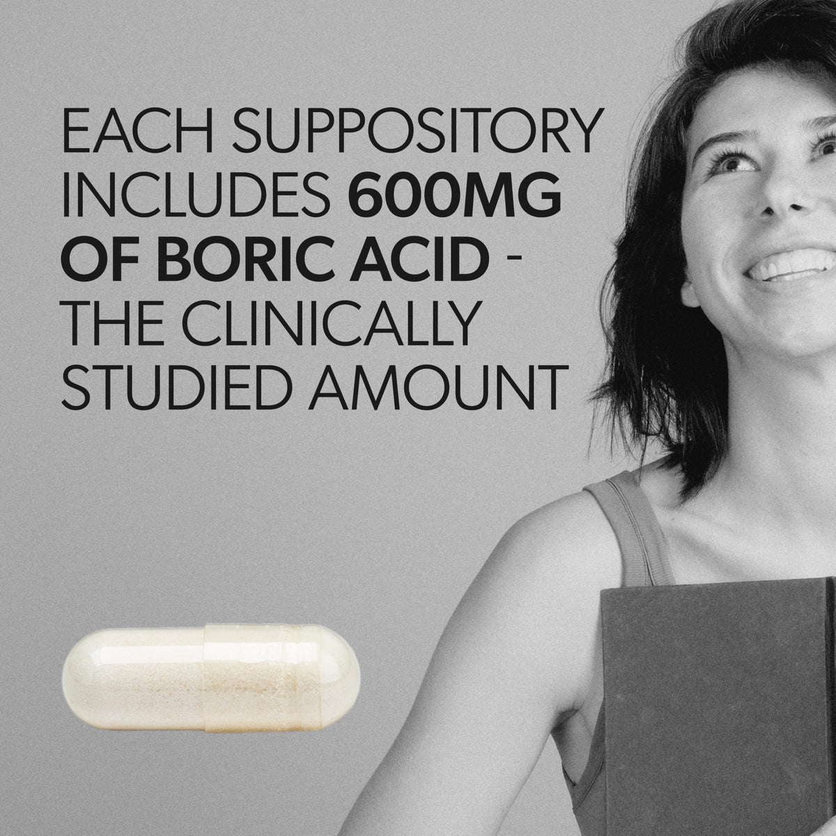 AZO® Boric Acid Vaginal Suppositories for Women, Helps Support Odor Control with Clinically Studied Boric Acid, Non-GMO, 30 Count AZOBuy Supplements Australia