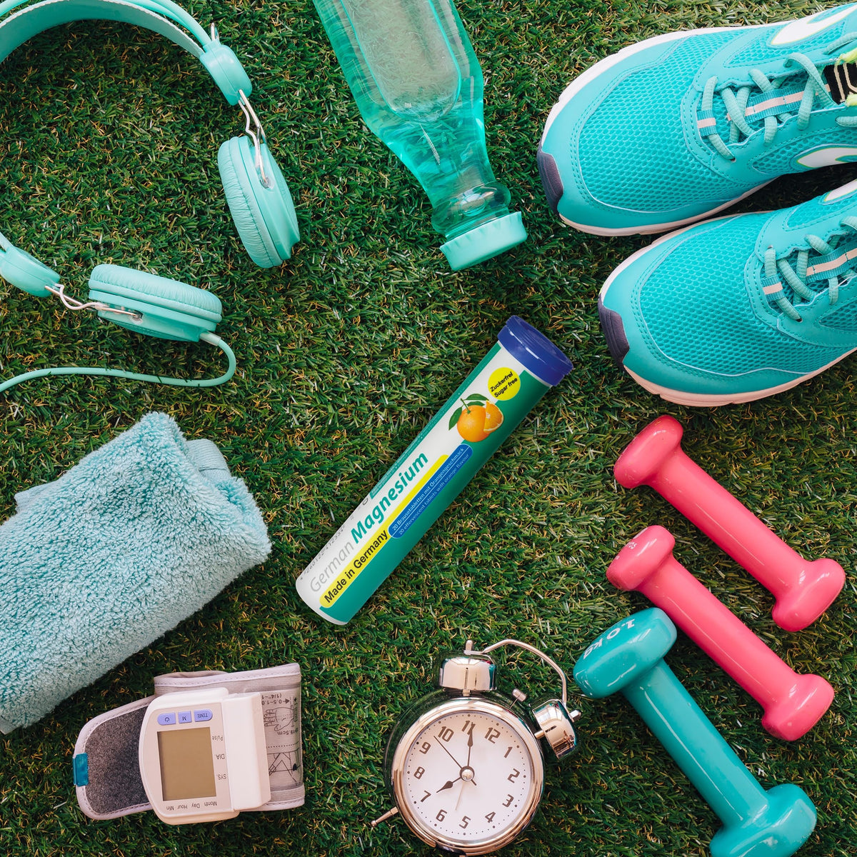 German Magnesium Oxide Supplement | Effervescent Tablets | Orange Flavor – 200 mg Magnesium per Serving | Sugar Free, Vegan – T&D Pharma – Made in Germany T&D buy supplements Au