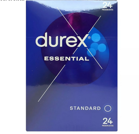 Durex Essential 24 standard size condoms