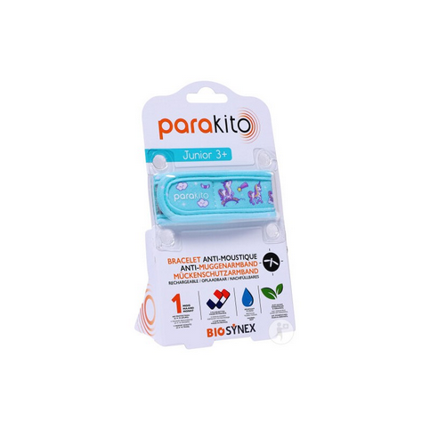 Parakito rechargeable mosquito repellent kid bracelet with "unicorn" patterns
