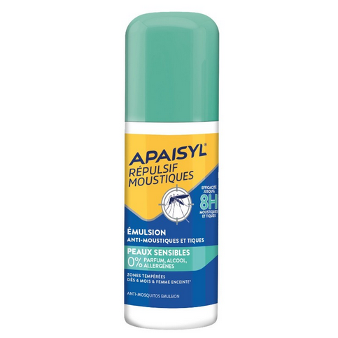 Apaisyl mosquito repellent spray for sensitive skin 90 ml