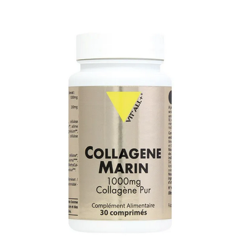 Collagène marin pur 1000 mg 30 comprimés VIT'ALL+