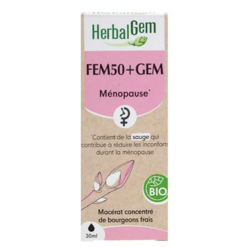 Fem 50+ Gem Flacon 30 ml Complexe Femme 50+ GC22 HERBALGEM
