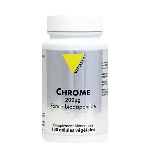 Chrome picolinate 100 gélules VIT'ALL+