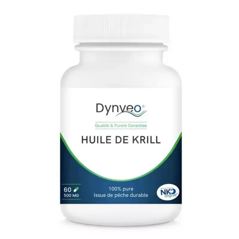 Huile de Krill NKO 500 mg 60 gélules DYNVEO