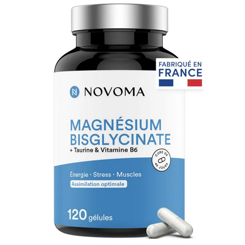 Magnesium bisglycinate 120 capsules NOVOMA