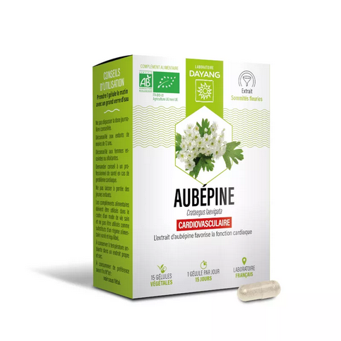 Organic hawthorn capsules - DAYANG