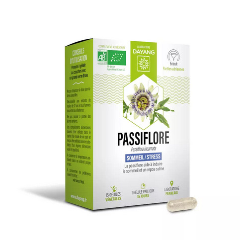 Organic passion flower 15 capsules - DAYANG