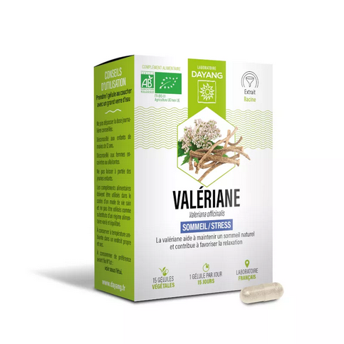 Organic Valerian 15 capsules - DAYANG