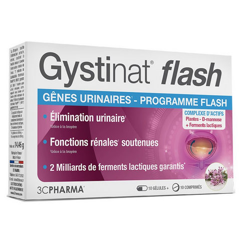 Gystinat Flash urinary disorders - LES 3 CHENES