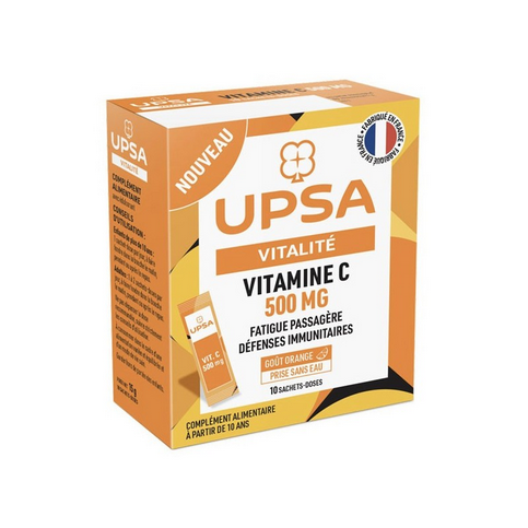 Vitamin C 500mg - 10 packets - UPSA