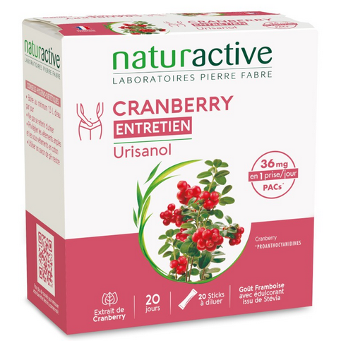 NATURACTIVE Urisanol Entretien cranberry - 20 sticks