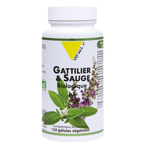 Gattilier & Sauge BIO 120 gélules VIT'ALL+