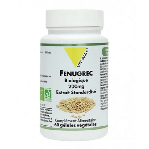 Fenugrec BIO Extrait standardisé 60 gélules VIT'ALL+