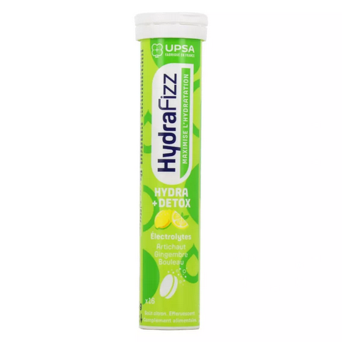 HydraFizz: HYDRA + DETOX lemon flavor - 16 effervescent tablets