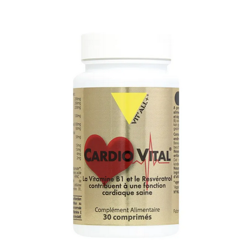 Cardio vital 30 comprimés VIT'ALL+