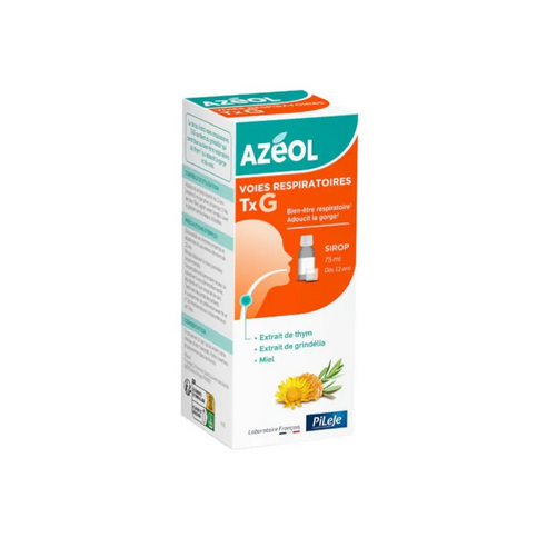 PILEJE Azeol TxG syrup: respiratory well-being 75 ml