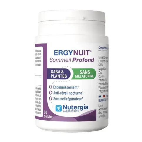 NUTERGIA - ERGYNUIT Deep Sleep - 60 capsules Nutergia canada supplements