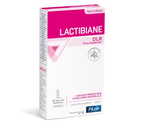 PILEJE LACTIBIANE DLR : Probiotic intestinal flora - 30 vegan capsules