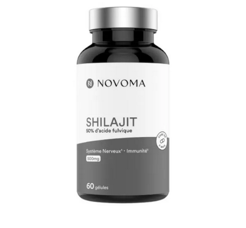 NOVOMA - Shilajit: Vitality & Cognitive Support - 60 Capsules
