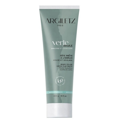 Green clay paste 400g for plasters and poultices - ARGILETZ