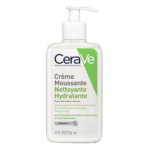 Moisturizing foaming cream cleanser - CeraVe