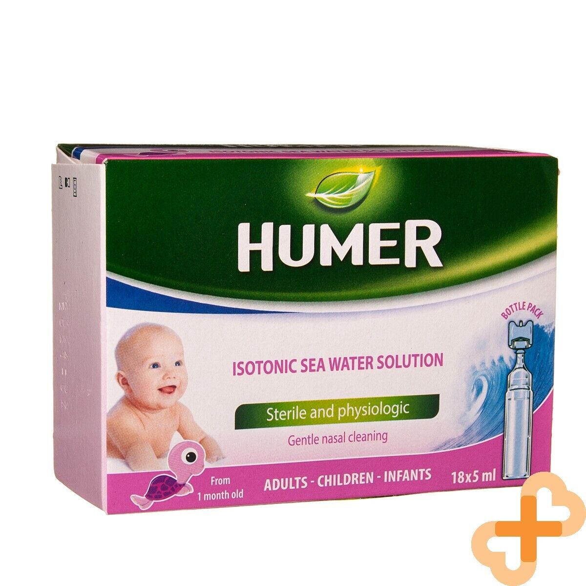 HUMER Infant Isotonic Sea Water Solution For Baby 5ml x 18 Doses Stuffy HumerBuy Supplements Australia